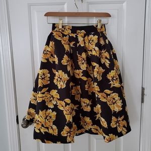 Forever 21+ above knee printed skirt, sz 2X